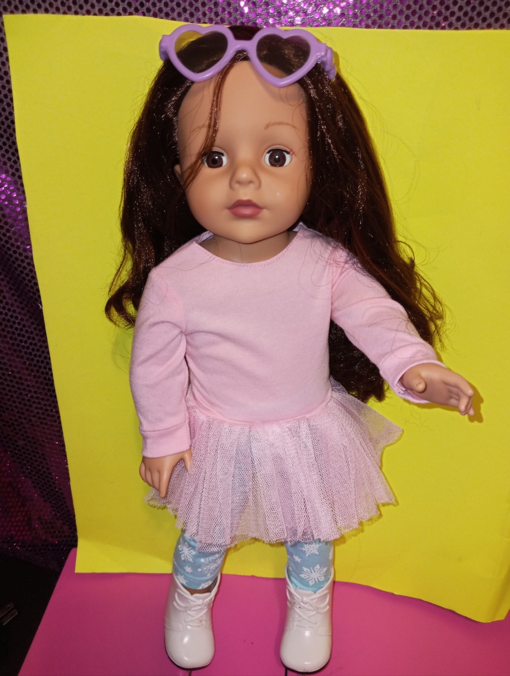 Madame Alexander doll 18 in  snow Day ski